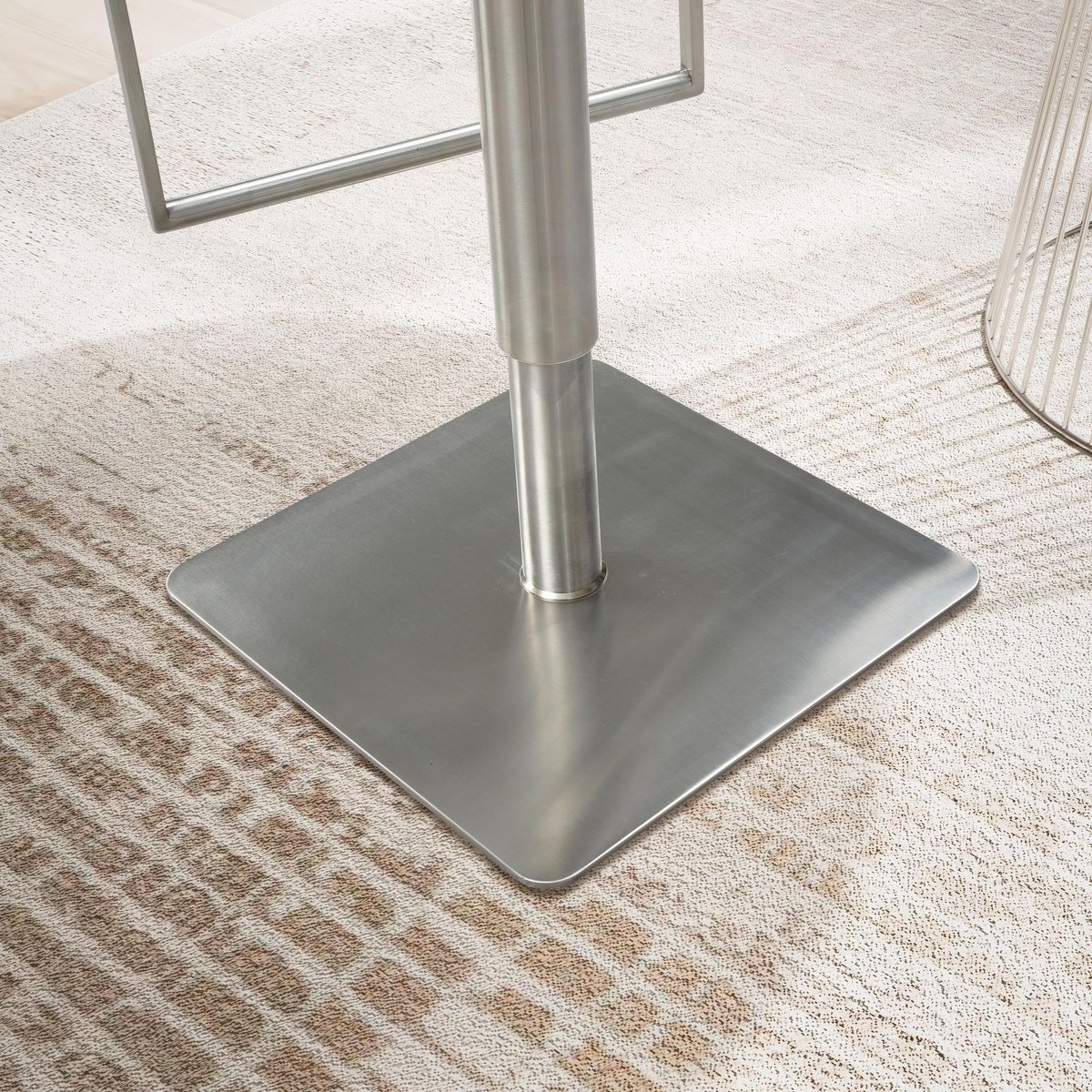 Barkruk zwart kunstleer 91 cm - WL6.981