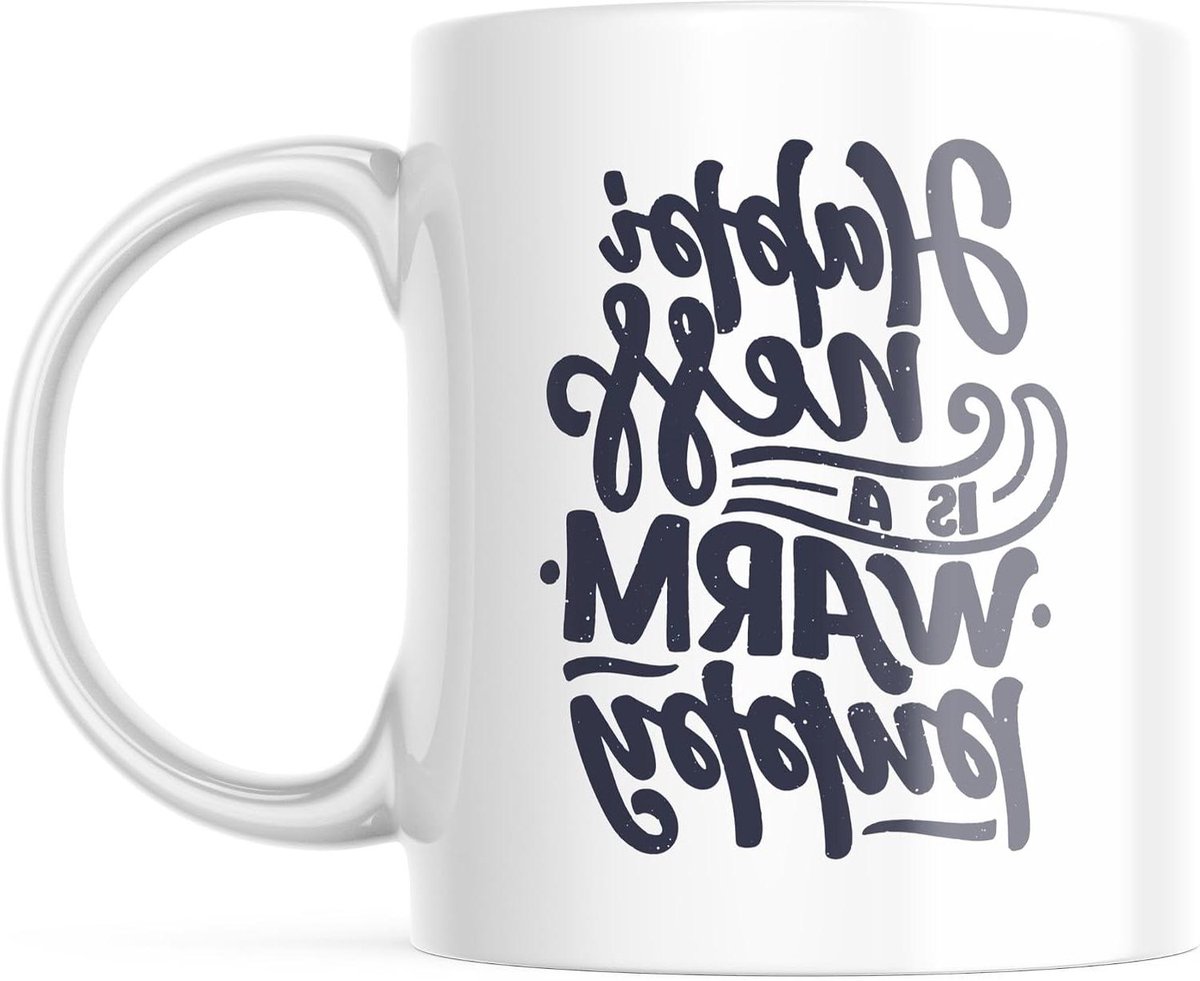 Honden Liefhebber Mok - Koffiemok Huisdier - Ochtendkoffie Genieten - Dubbelzijdig Bedrukt - 330 ml - Wit