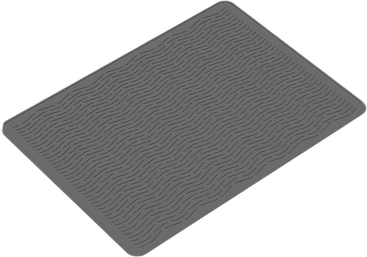 Elektrische Kookplaat Afdekplaat Fornuis Bescherming Aanrecht Beschermen Hittebestendig tot 230C 70x50cm Zwart