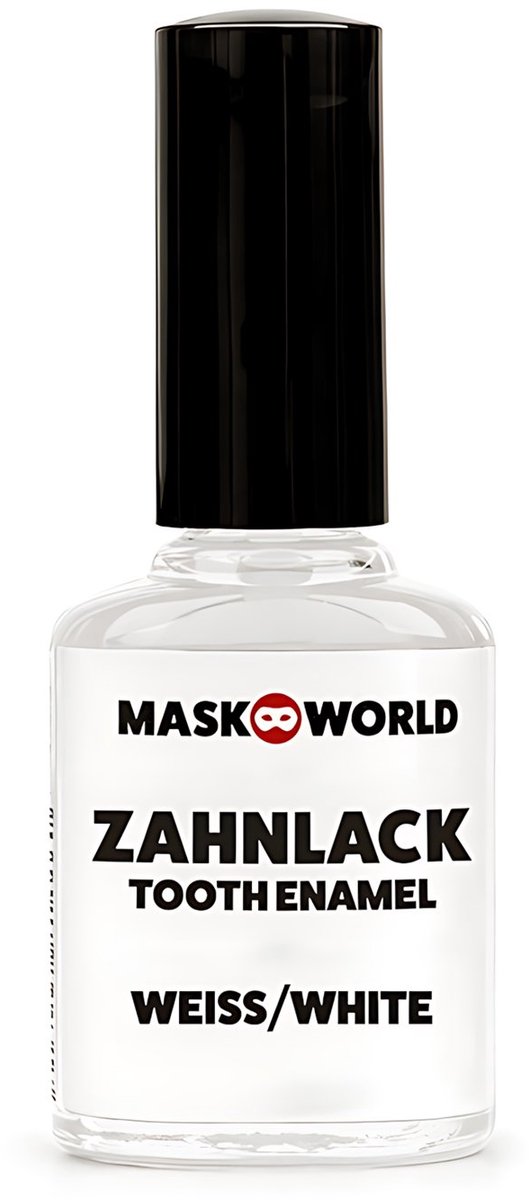Tandlak Wit 10ml Kwastflesje