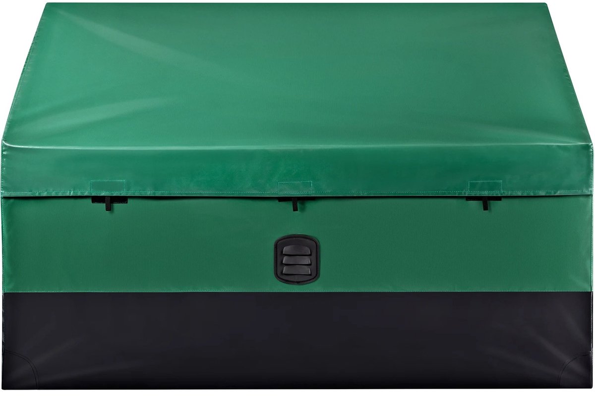 Archi Outdoor Opbergbox 100 Gallon – Box - Waterdicht PE Zeildoek – Gegalvaniseerd Stalen Frame – Ventilatie – 122 × 63 cm