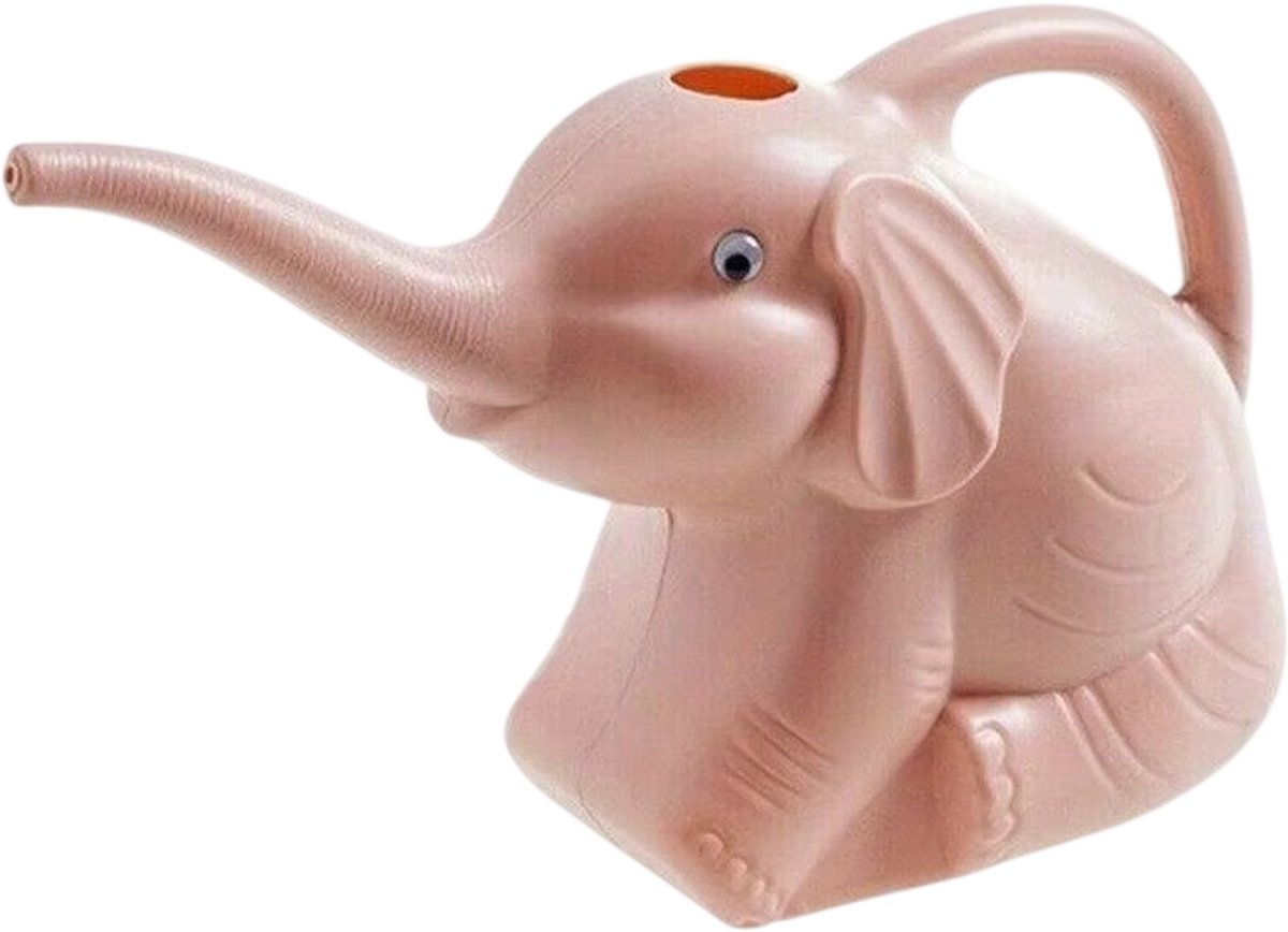 Olifant Vormige Gieter – Kleine Tuingieter voor Planten en Bloemen, Handige Plantengieter en Watersproeier - Roze