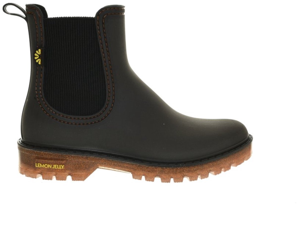 Lemon Jelly Regenlaarzen Zwart Dames maat 40