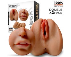 LIKETRUE Jess Super Realistische Vagina, Anus and Mond Masturbator - 650 gr