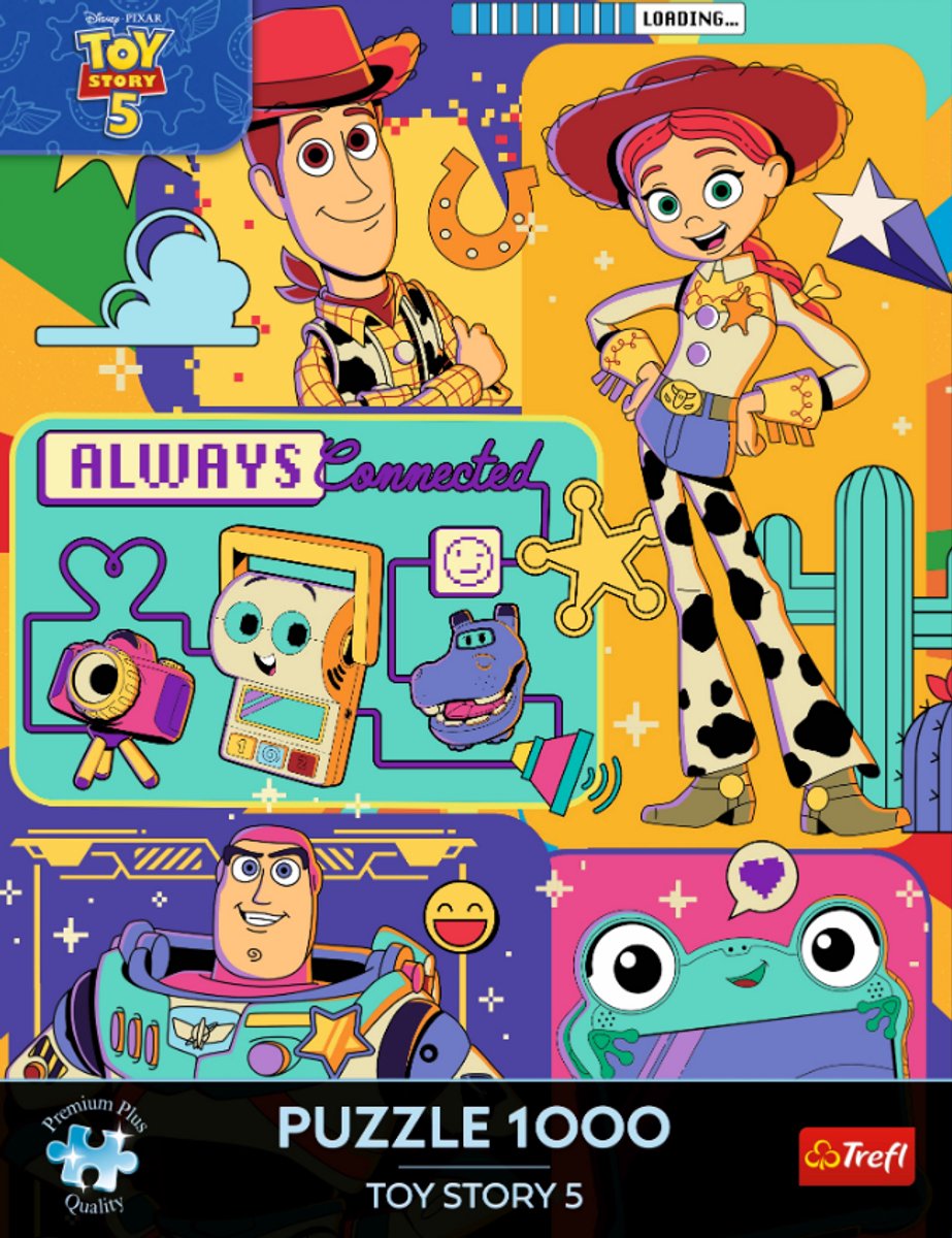 Puzzle TREFL Disney Toy Story 5 - Le Monde des Jouets 1000 pièces / stukjes