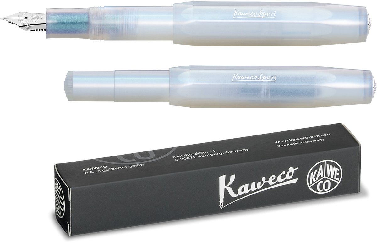 Kaweco - LUNAR SPORT - Vulpen - Light Blue - (FINE) F