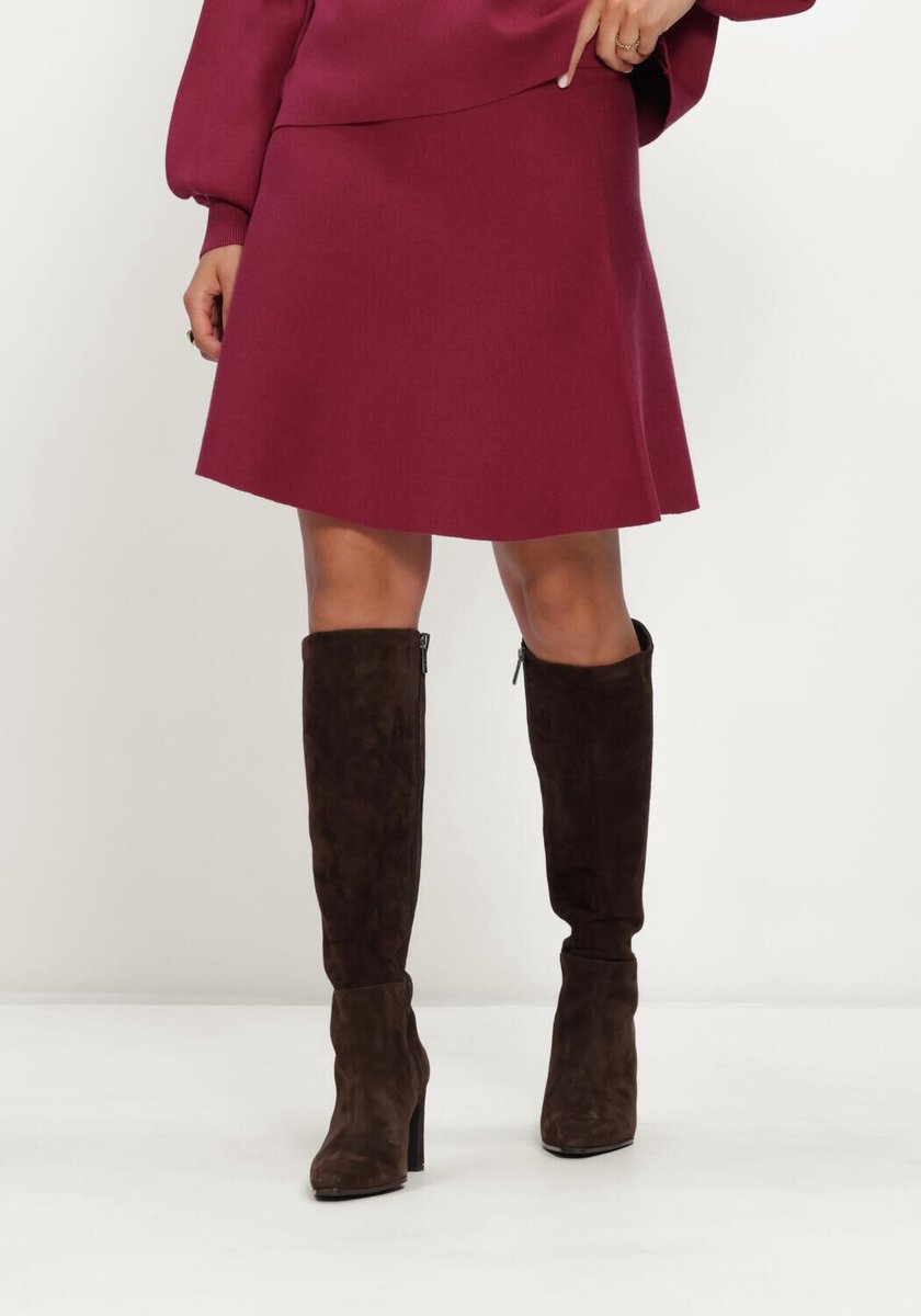 MSCH Copenhagen Mschmercy East Skirt Dames - Korte rok - Bordeaux - Maat L/XL