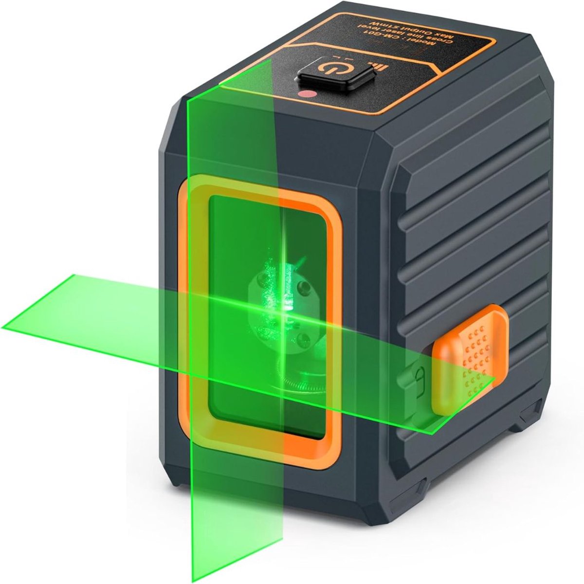 NIVA® Kruislijnlaser - Zelfnivellerend - Kruislijnlaser met Statief - Zwart - 7cm x 6cm x 1cm