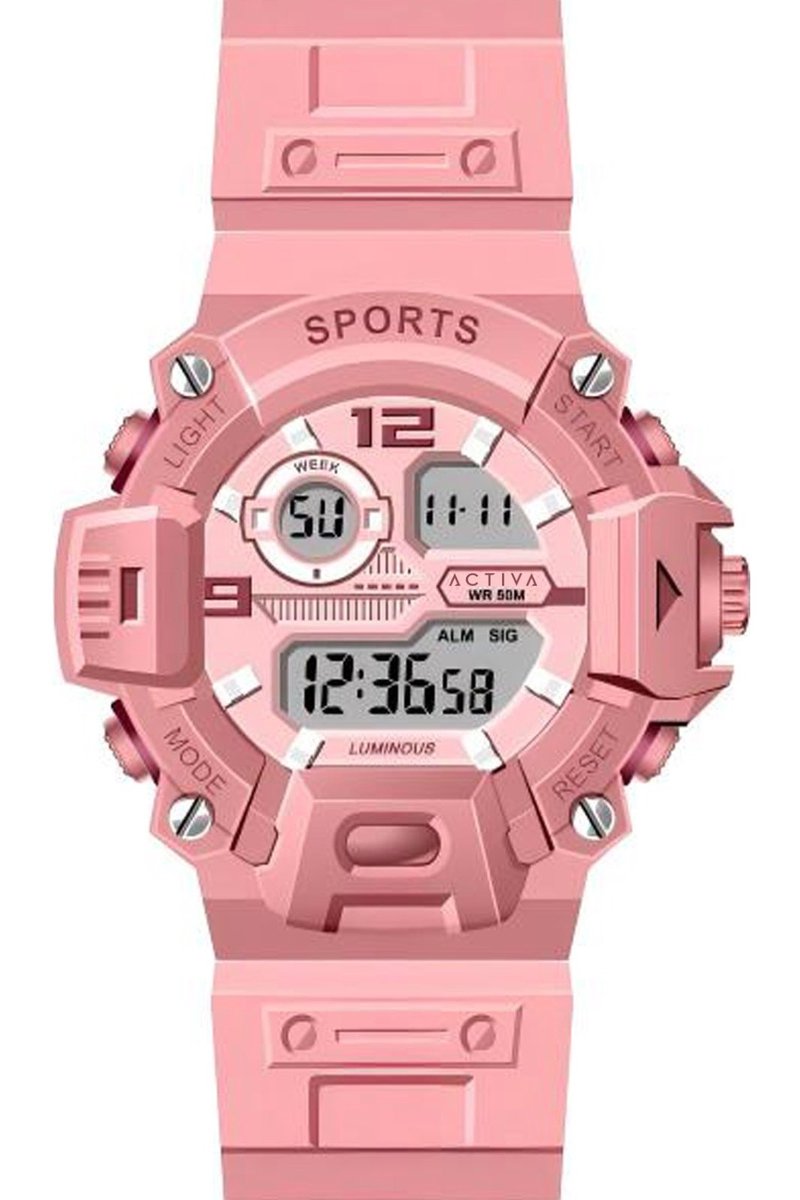 Activa Digital ACW532-002 Dames digitale horloge - 42 mm