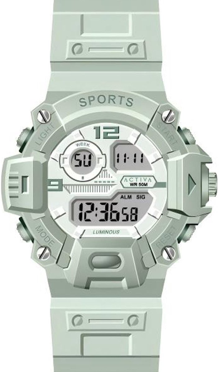 Activa Digital ACW532-004 Dames digitale horloge - 42 mm