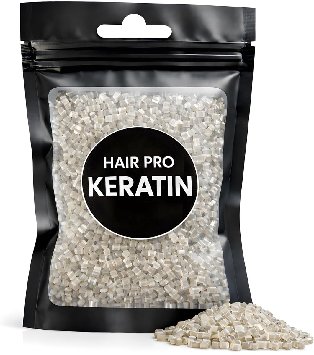 Keratine voor haarextensions - transparant - #9.2 - sterke hechting en natuurlijk uiterlijk - ShopVlot