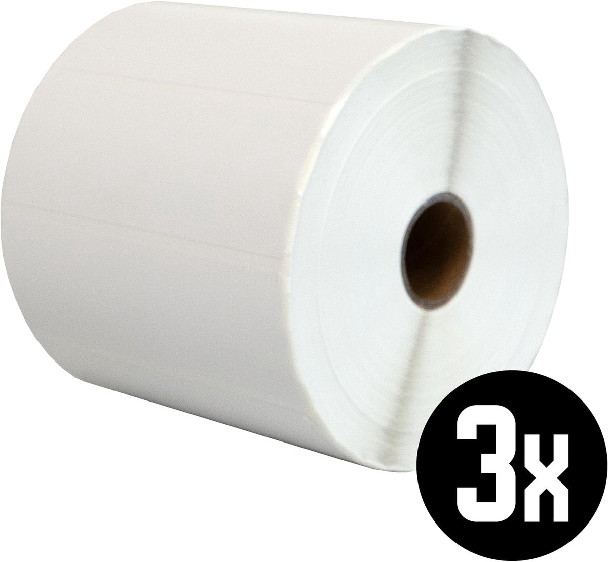 Etiketten 100 x 35 mm - wit - permanent - 2000 labels per rol - DULA - ShopVlot