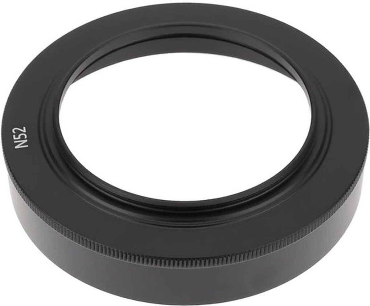 Cameralenskap 52mm - Compatibel met Nikkor Z 40mm f/2 S/Z 28mm f/2.8 SE - Lichtgewicht - Duurzaam - Bajonetbevestiging - Bescherming tegen krassen en verblinding - Lenskap