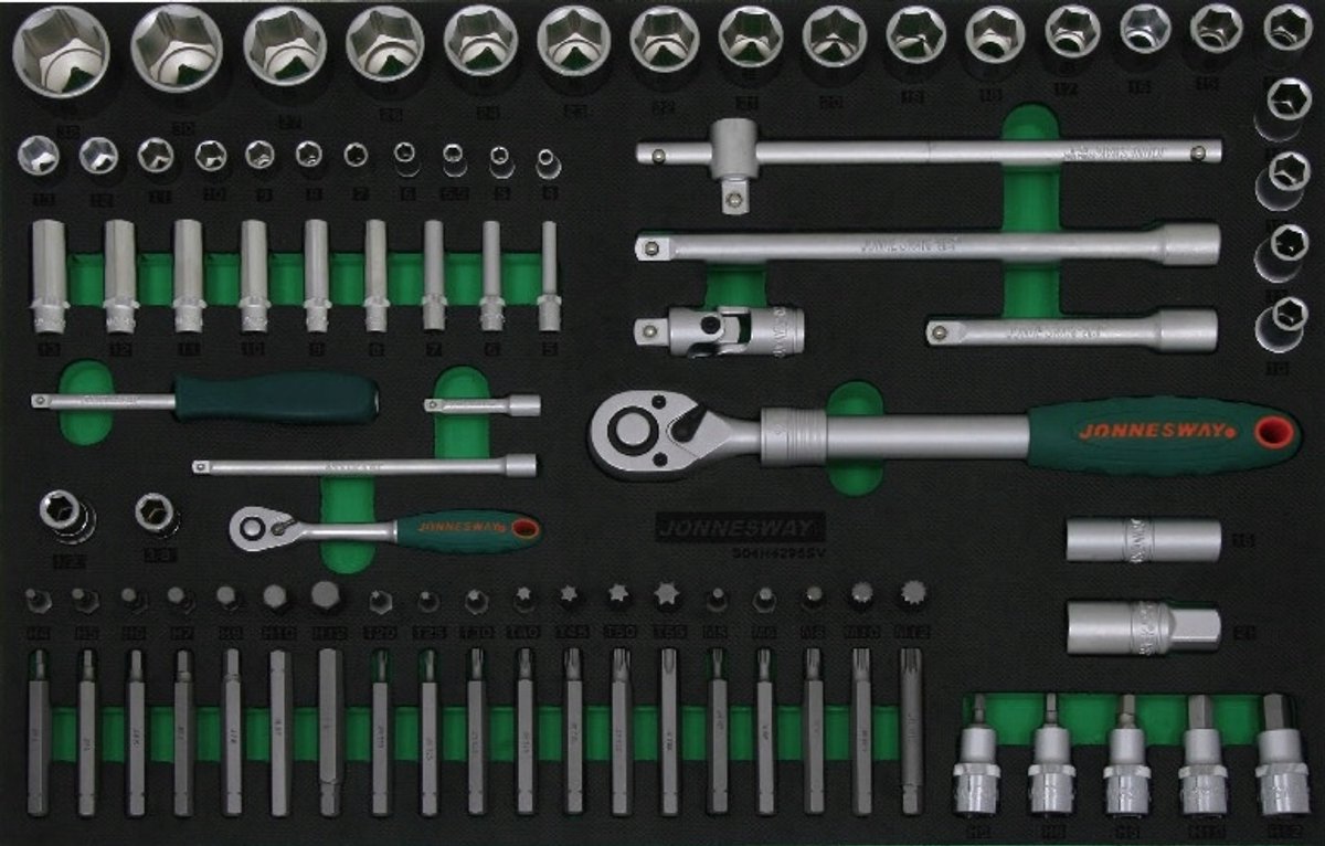 95-delig Gereedschapset met EVA Inlay