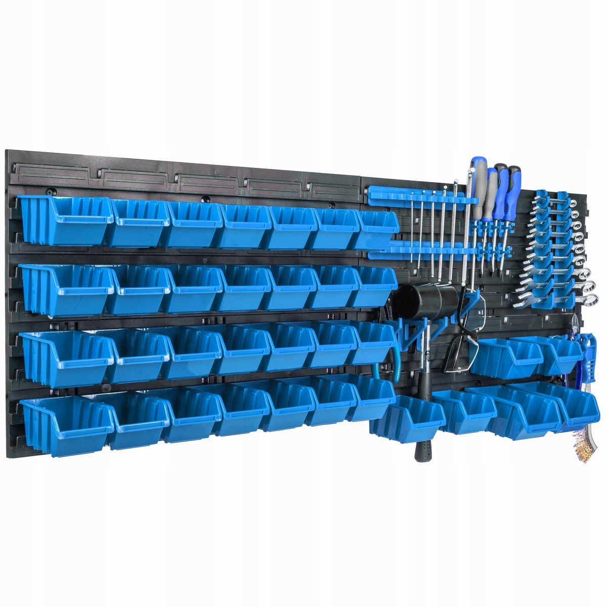Gereedschapswand 58x78cm met Bakken en Houders - Werkplaats Organizer