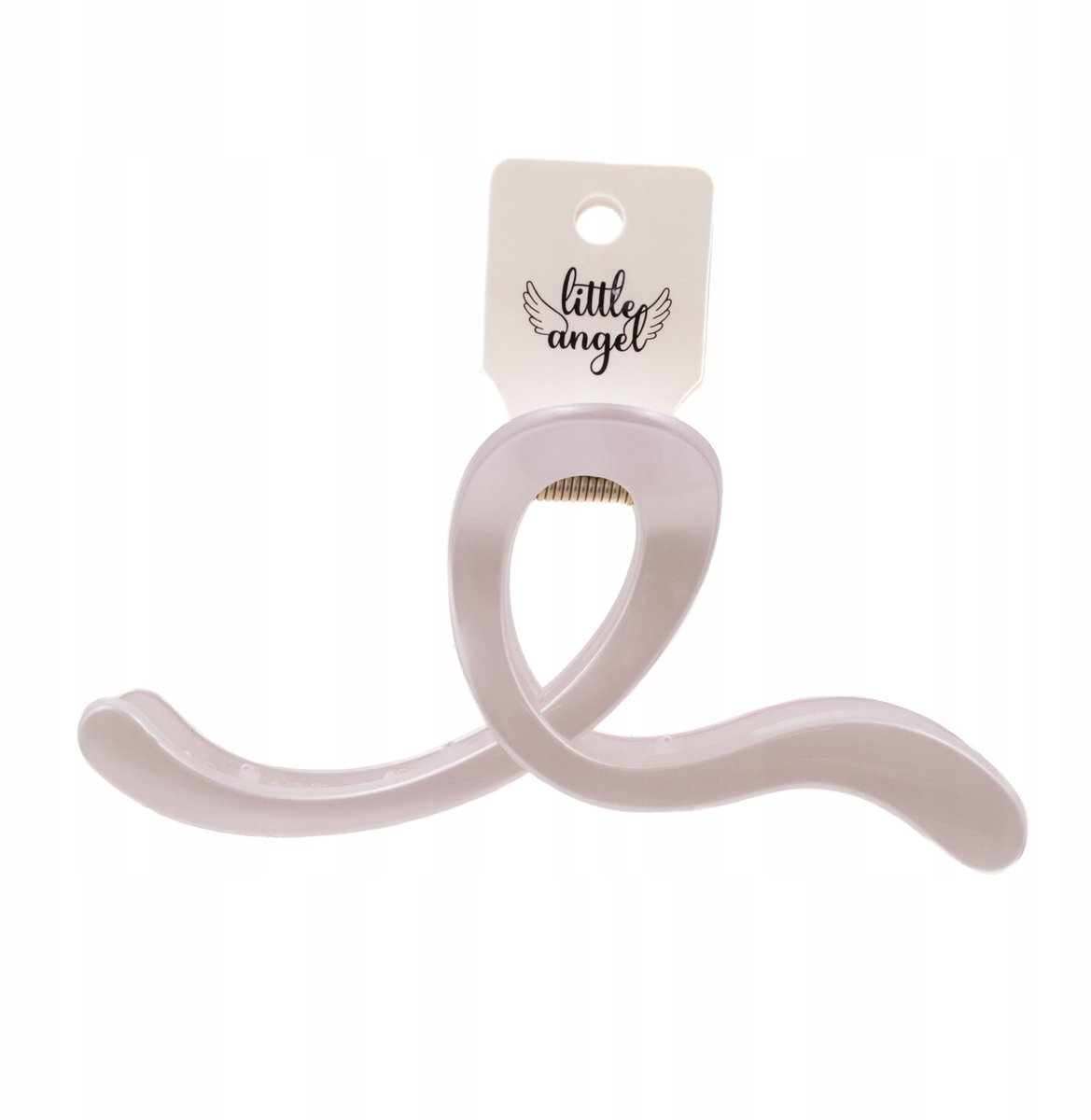 Elegante Parelwitte Paarse Haarclip - Klassiek Design