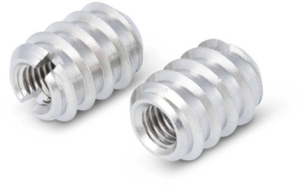 (24 STUKS) M6X15 INSCHROEFMOER (RAMPAMOER) HOUTMOER (RVS-A2) (AISI 304) DIN 7965
