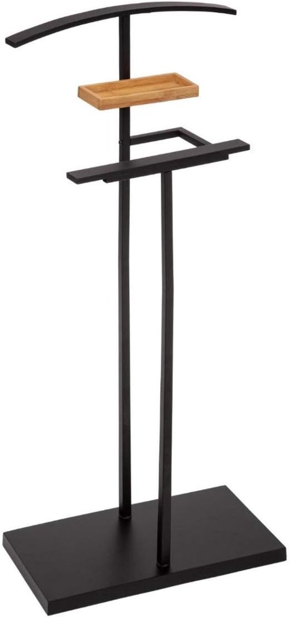 Lìon® Dressboy - Kledingstandaard - Dressboy Zwart - Zwart - ‎60cm x 6cm x 24cm
