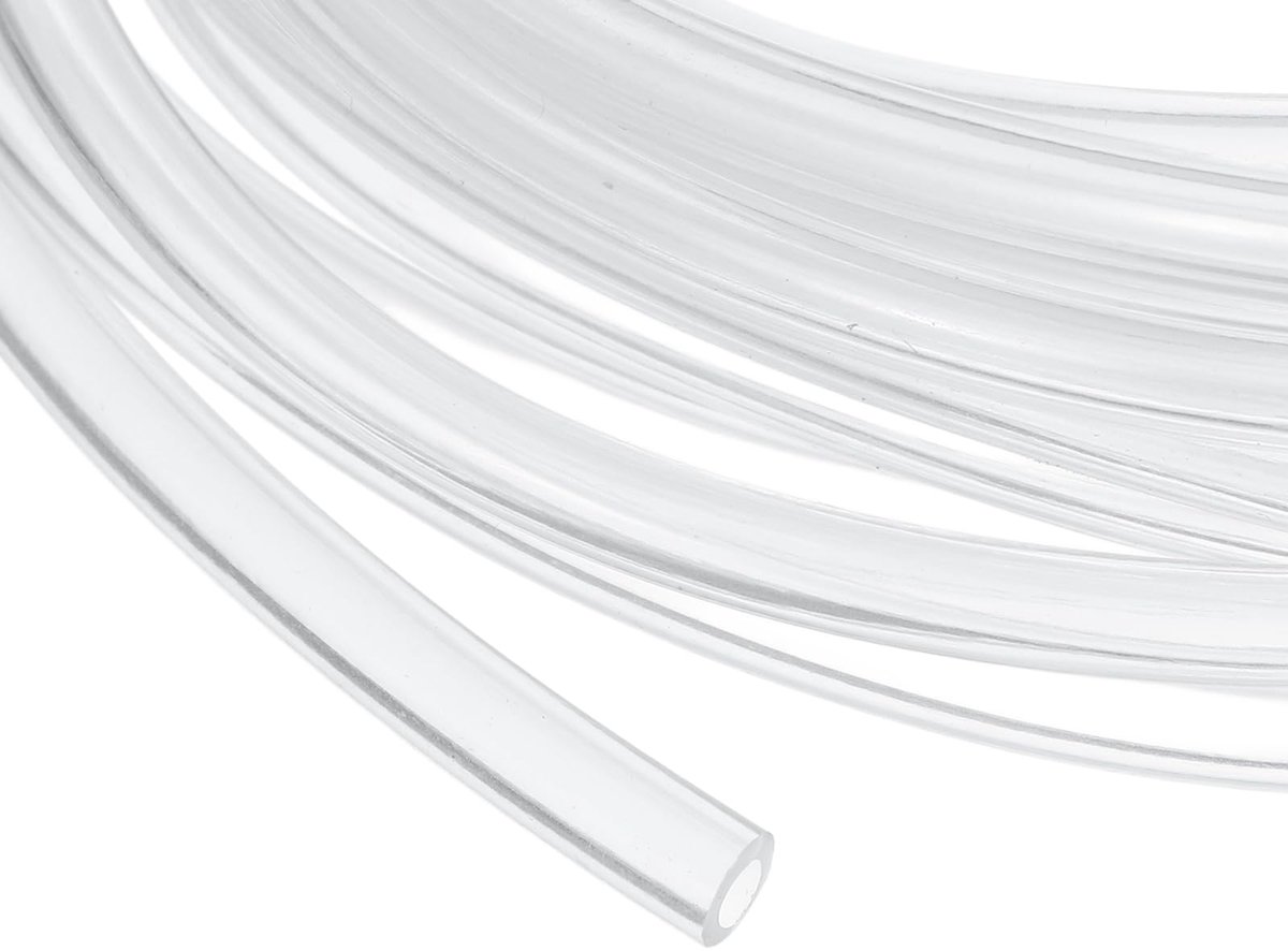 QUARKZMAN Transparante pvc-slang, 2,5 mm diameter x 4,5 mm - 3,8 m, lichte vinylslang van flexibele kunststof, voor - ShopVlot