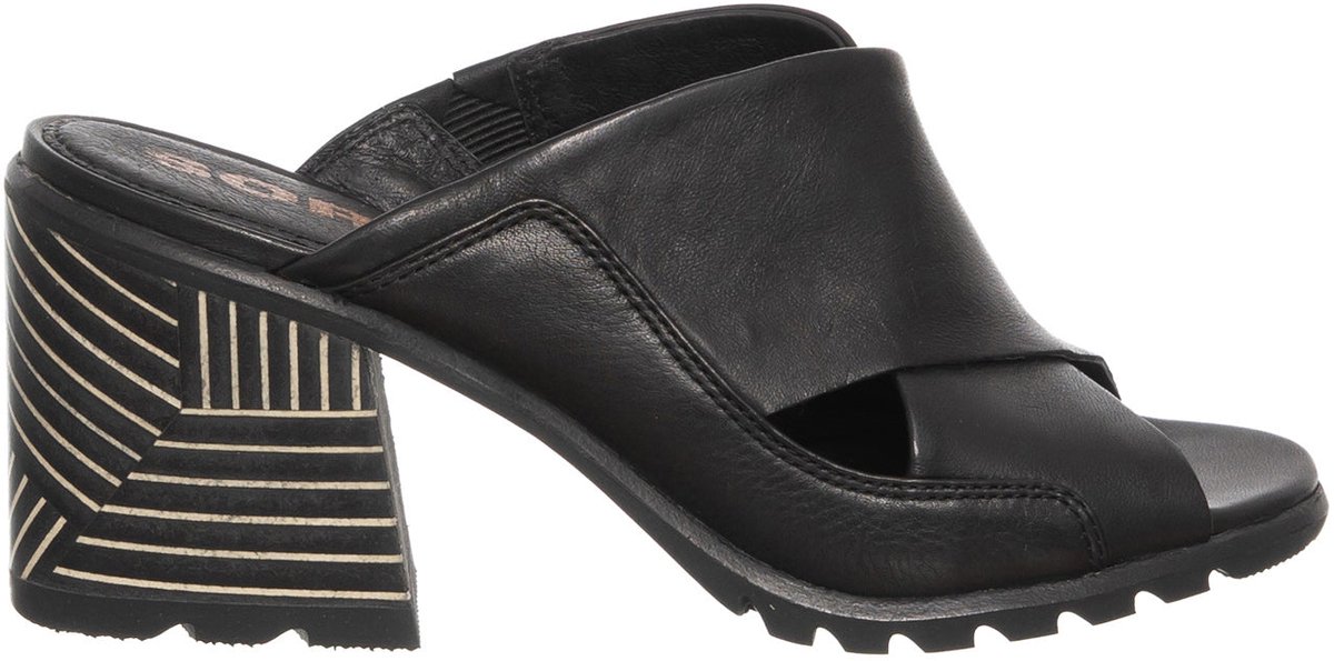Sorel Nadia Mule Zwart natuurlijk leer - 39.5