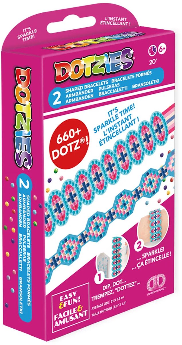 Diamond Dotz - Moon Gems Bracelets - 650+ Dotz - 45894