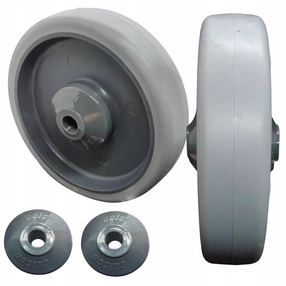 Ecoforma Zwenkwiel 200mm 225kg Thermoplastisch Rubber - Stil & Krasvrij