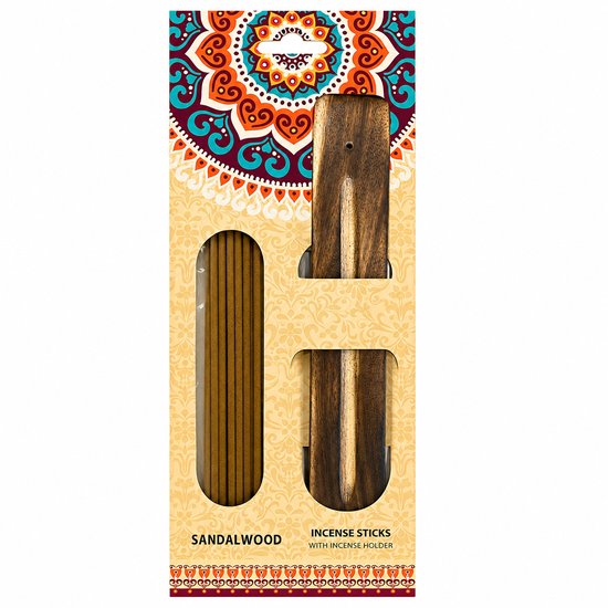 Wierookstokjes - Sandalwood- Aroma di Rogito – 20 stuks,