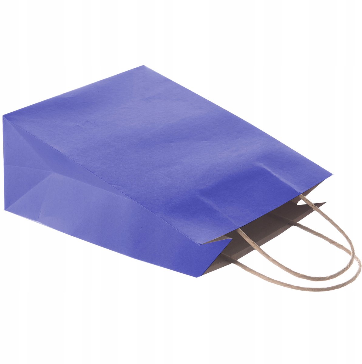 Papieren Cadeautas A4 Donkerblauw 25 stuks - 24x10x32 cm
