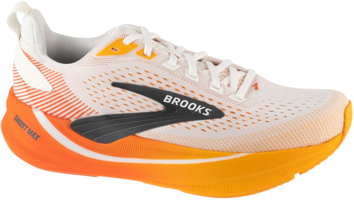Brooks Ghost Max 4, Mannen, Oranje, Hardloopschoenen, maat: 47,5