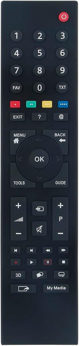 ALLIMITY Remote Control Compatible With Grundig TV RC3214802/01 RC321480201 313923828011 TS1187R-1 TS1187R1 TP7 - ShopVlot