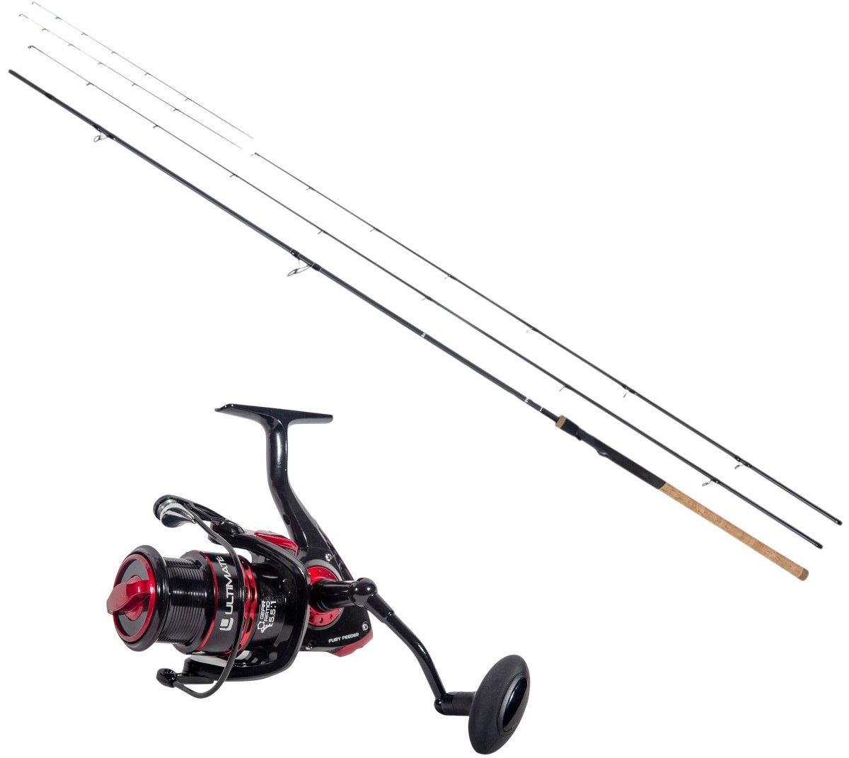 Ultimate Fury Twin Tip Feeder/Float Combo 3.60m (1.75lb) - Witvis Set