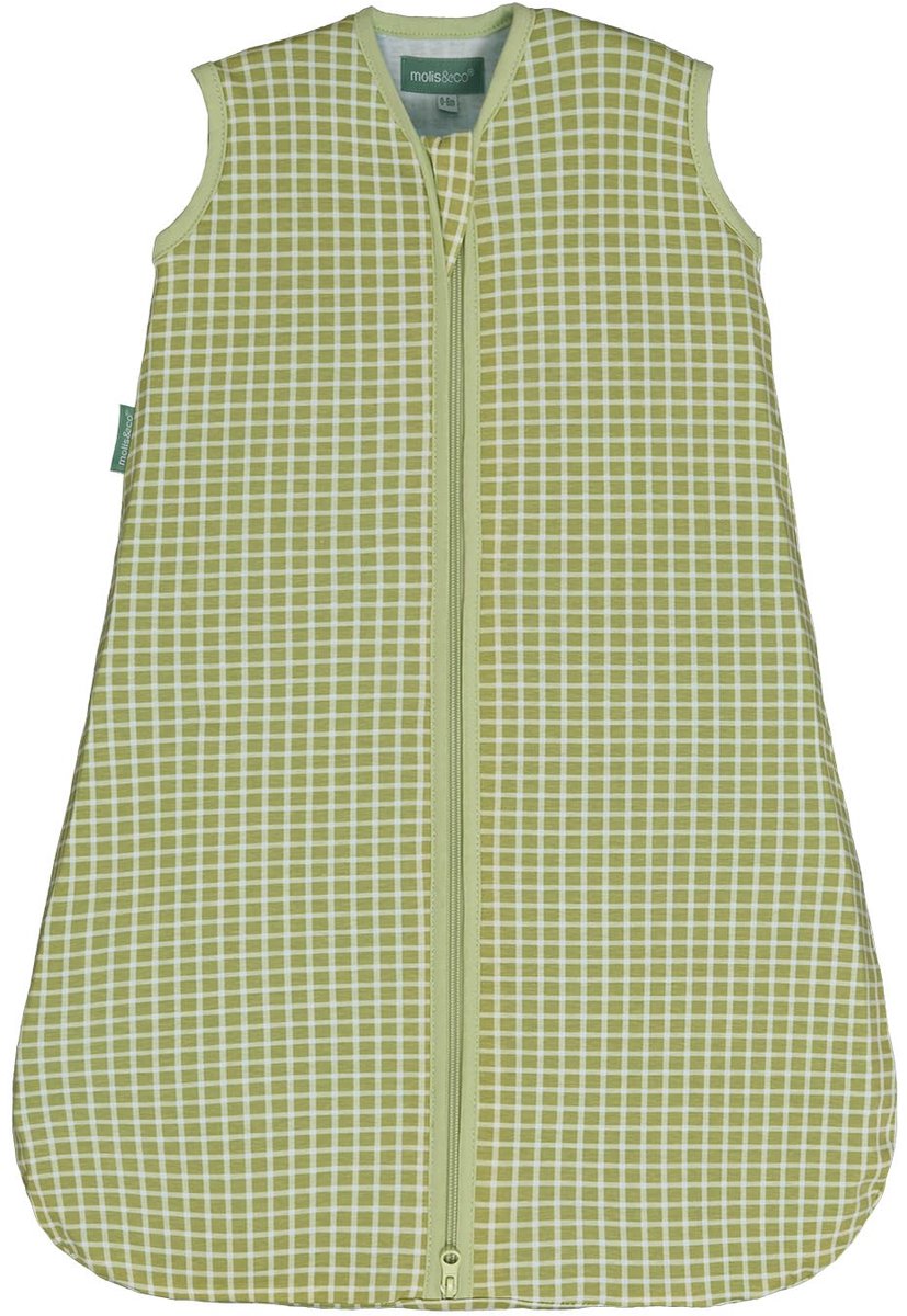 molis&co - Zomerslaapzak voor baby's, 0,5 - 100% katoen (Oeko-TexX) – slaapzak in lengte verstelbaar (56 - ShopVlot