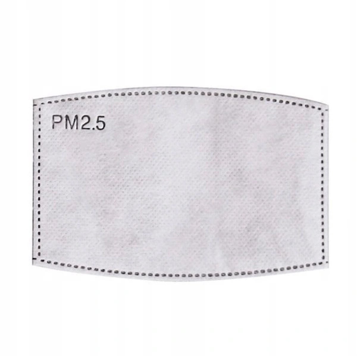 5-laags PM2.5 filter met actieve kool voor herbruikbare mondkapjes