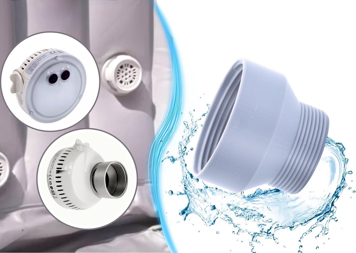 ME&SG Premium LED Light ADAPTER Converter Compatible with Intex Wave Spa Canadian Spa Grand Rapids Portable Inflatable - ShopVlot