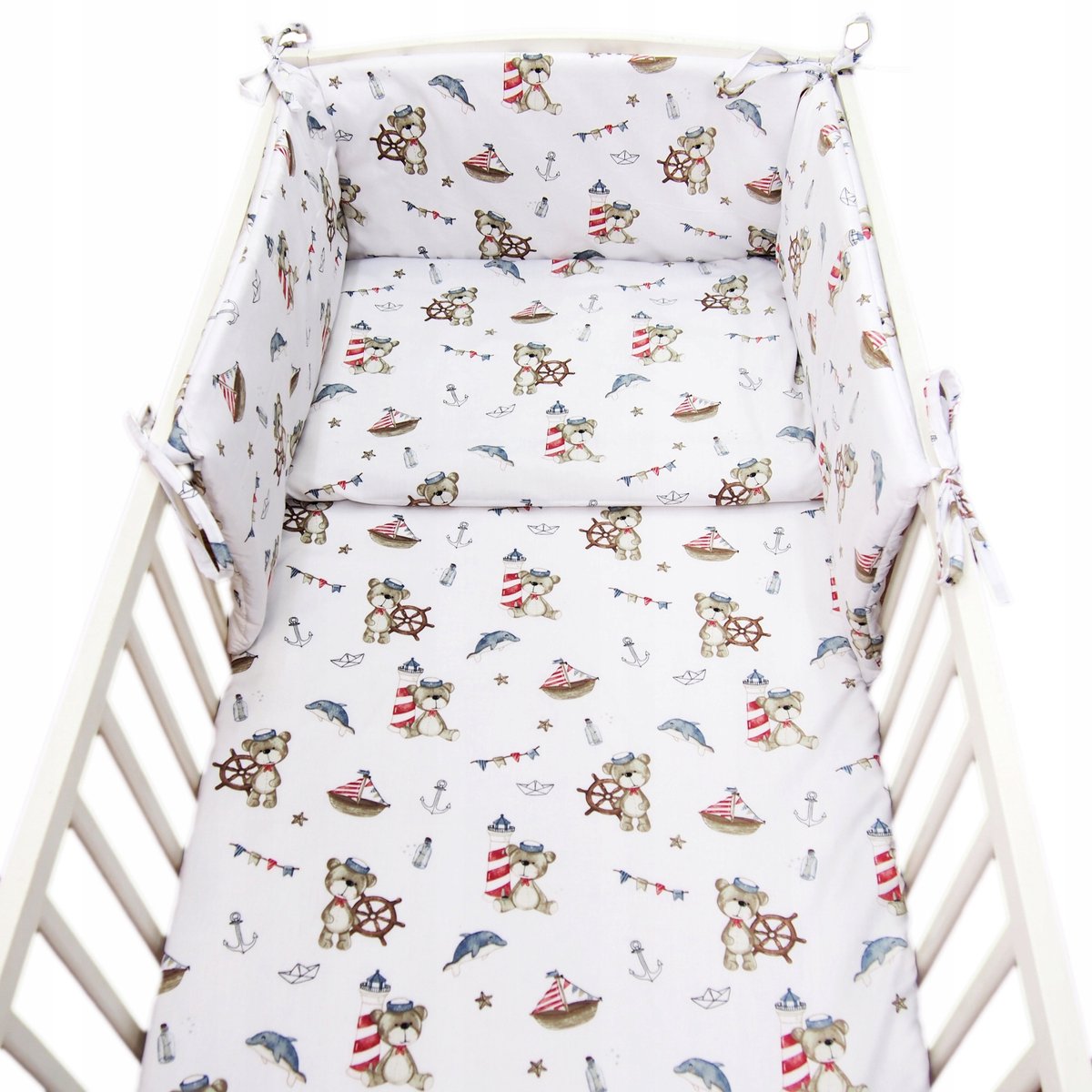 Kerstin Kinderbeddengoed Set 135x100 cm met Bedomrander