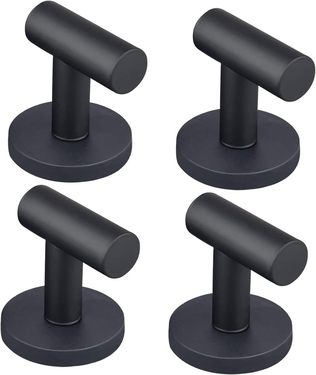 MUTUACTOR Strong Magnetic Hooks Durable Magnetic Clothes Hooks Rare Earth Classroom Cruise Cabins (Pack of 4) - ShopVlot