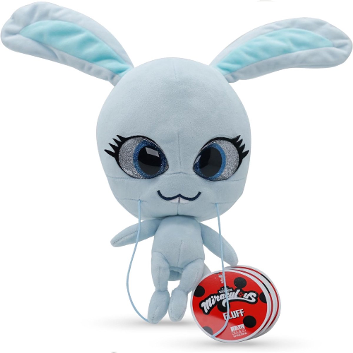 Fluff - Miraculous Pluche Knuffel 24 cm - Speelgoed Knuffels voor Kinderen Jongens Meisjes - Miraculous Ladybug Plush
