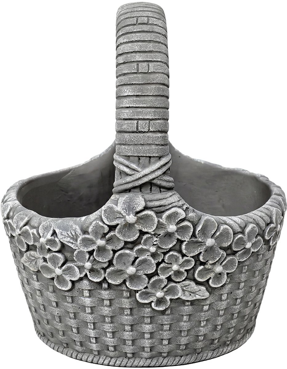 Clayre & Eef Bloempot Grijs Steen