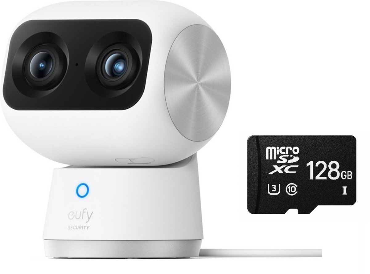 eufy Security Indoor Cam S350 Beveiligingscamera met 128GB - Product - €129,00
