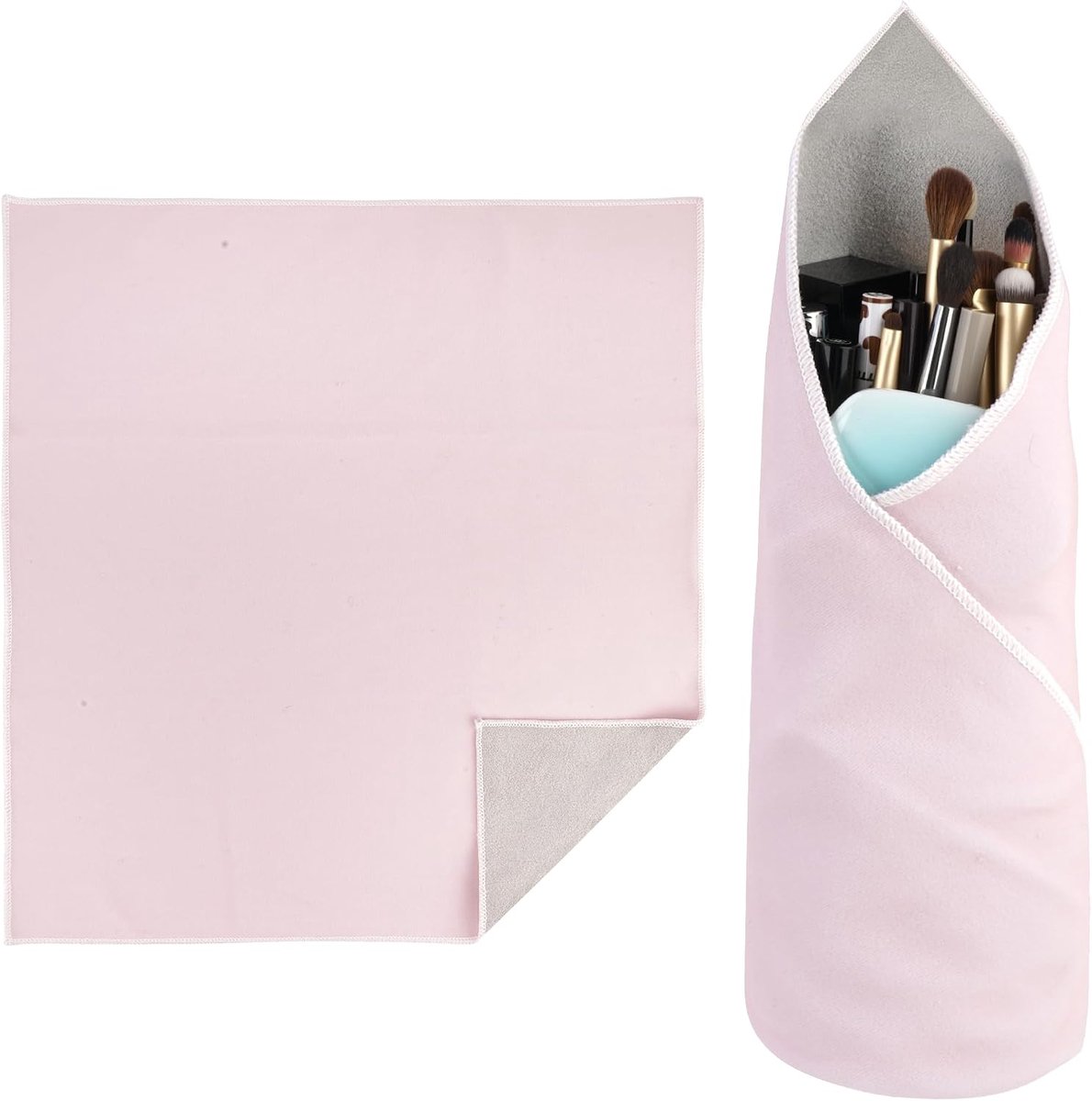 Beschermfolie voor cosmetica 45x45 cm - zelfklevend - stofdicht en krasbestendig - ideaal voor beautycase - ShopVlot