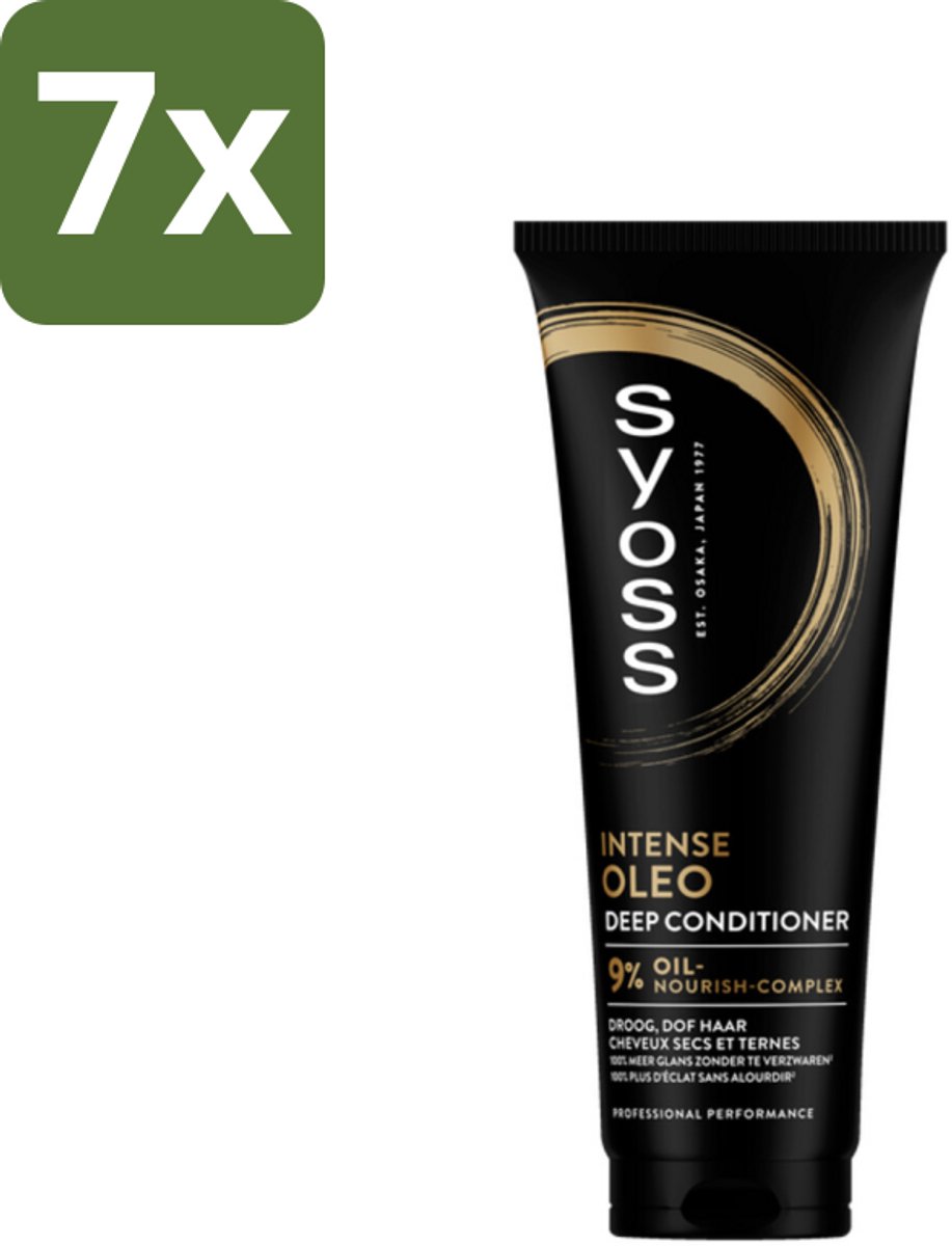 Syoss - Oleo - Conditioner - Voedt & Verzacht - 250 ml - Bulkverpakking - 7 stuks