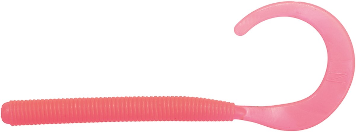 Albatros Slim twister 9 cm softbait voor baars en snoekbaars Pink UV