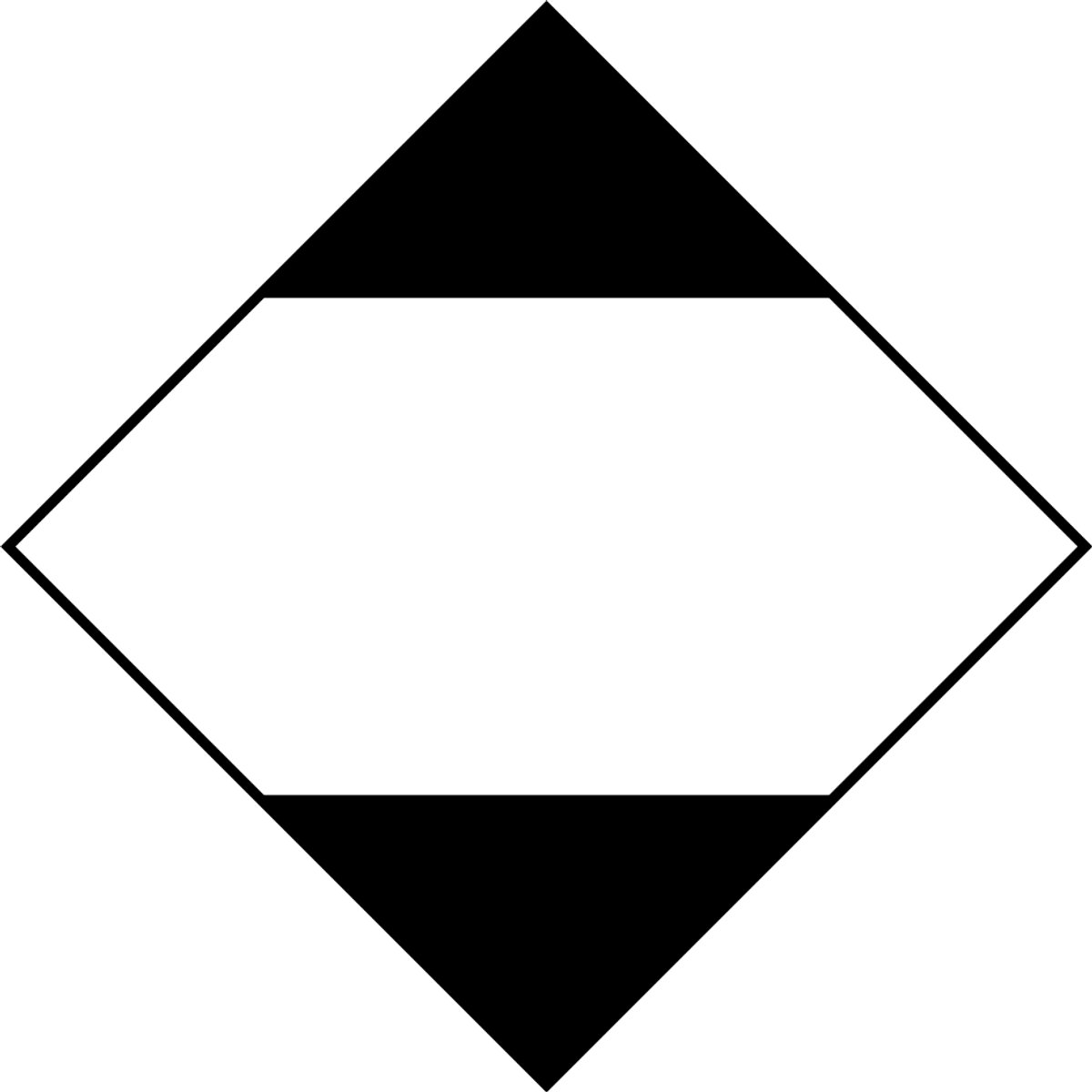 ADR sticker gelimiteerde hoeveelheid wegvervoer LQ 200x200 mm - vinyl
