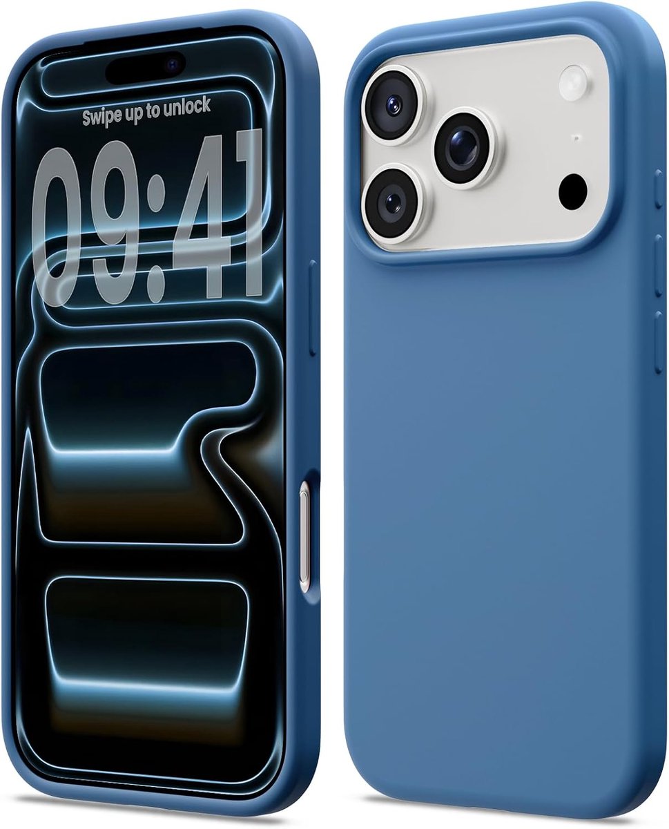 ACRONIX Ultra-thin Phone Case 6.9", Slim Fit 3 Layers Full Covered Soft Gel Rubber Case-Blue - ShopVlot