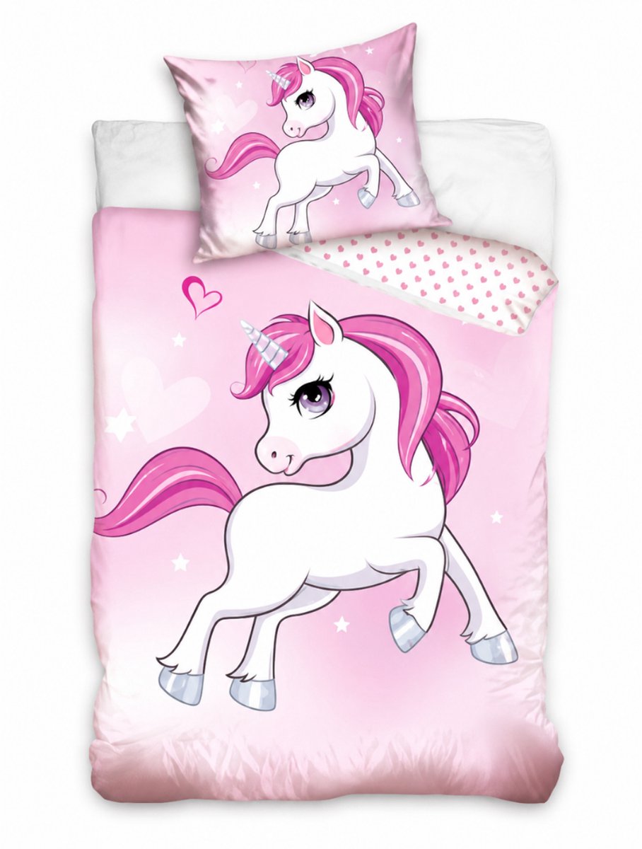 Unicorn kinderbeddengoed 90x120 cm, 40x60 cm