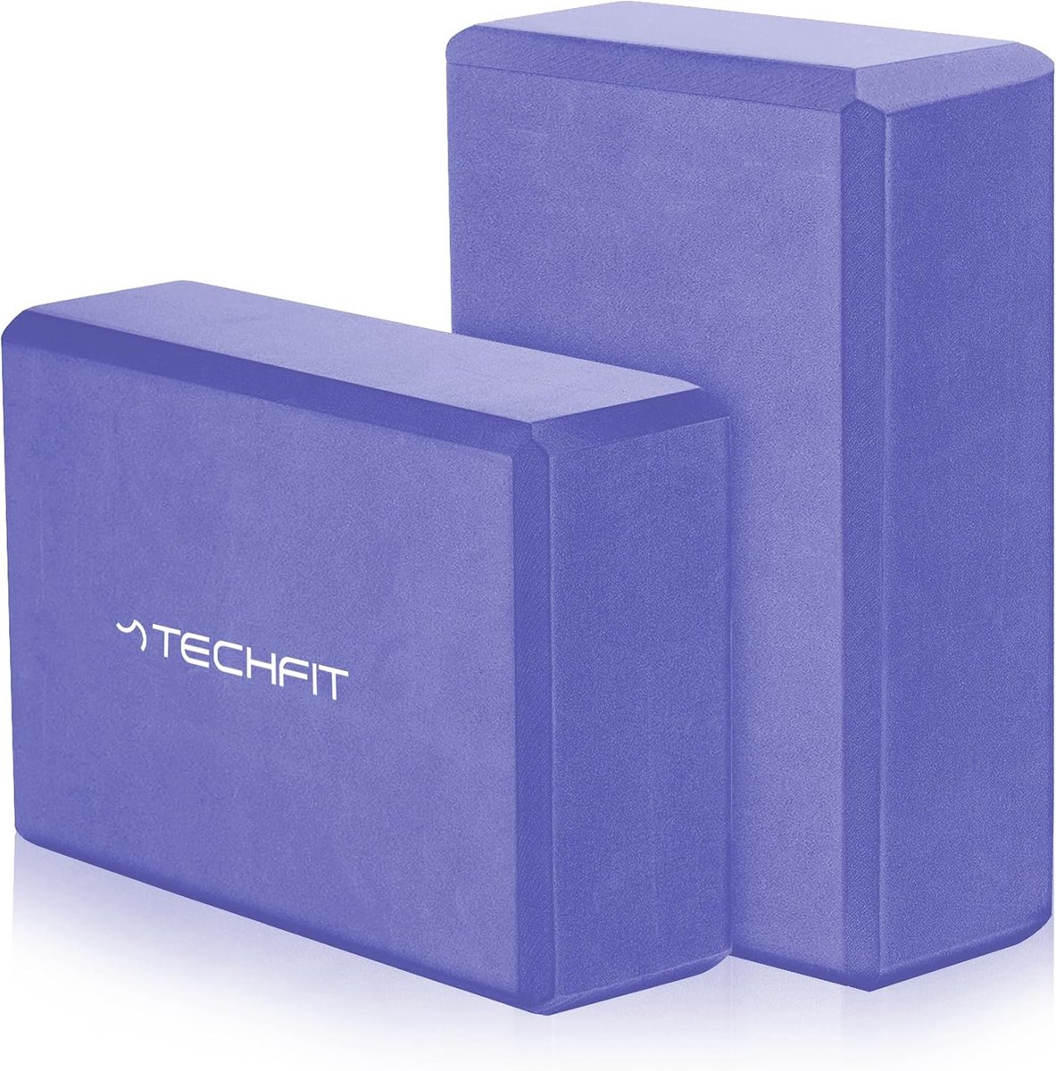 Yoga Blok - Paars - 22,5 x 15 x 7,6 cm - Antislip - Voor Yoga en Pilates