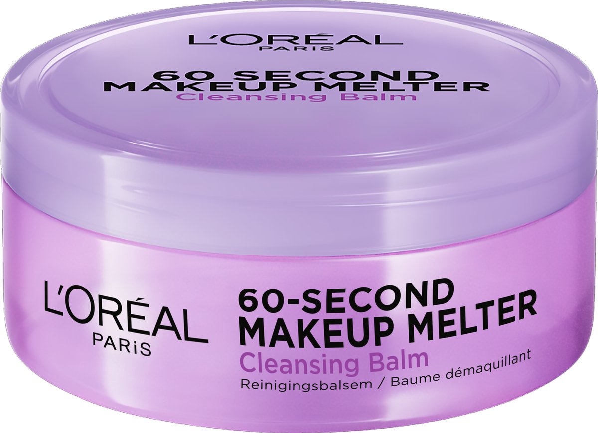 L'Oréal Paris 60-second Makeup Melter Reinigingsbalsem - Verwijdert Make-Up, SPF & Onzuiverheden in 60 sec - 75ml