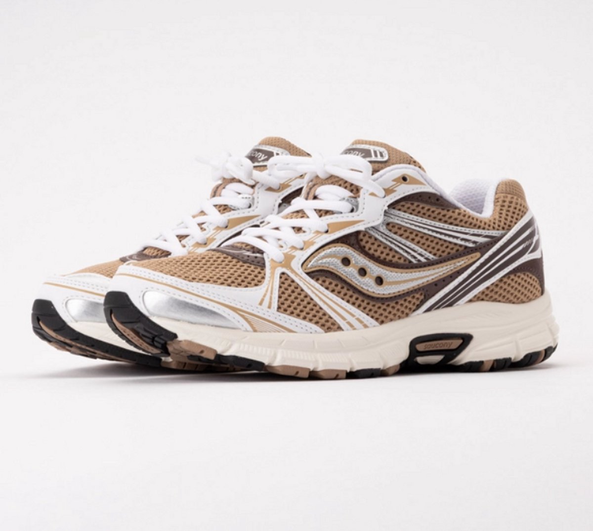 Saucony Grid Legacy White Saddle Sneakers – Maat 42.5
