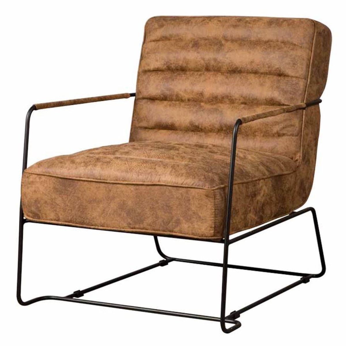 Tower Living Fauteuil Bari - Cognac Stof - 85x66x78cm
