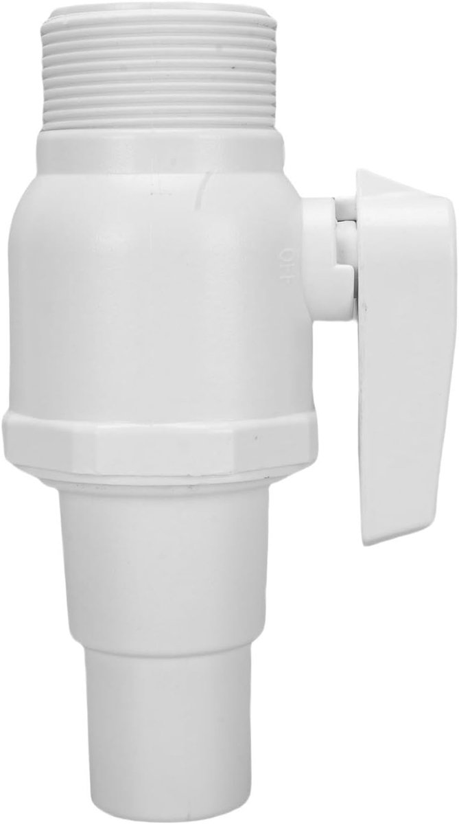 Kogelventiel 2-weg 1,5 Inch - Stevig en drukbestendig - Voor zwembadfilters en pompen - Eenvoudige installatie - ShopVlot
